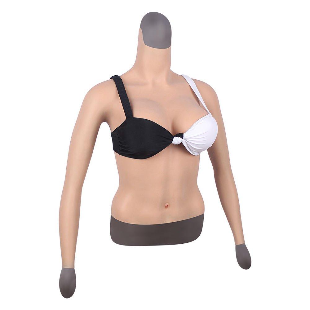 Silicone Breast Crossdresser Breast Form D Cup Artificial Realistic False Breasts With Arms