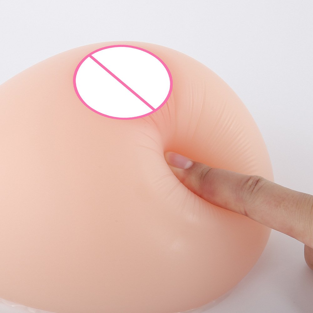 Simulation Waterdrop Silicone Chest Realistic Artificial Fake Boobs Silicone Breast Plate For Breast Cancer Mastectomy