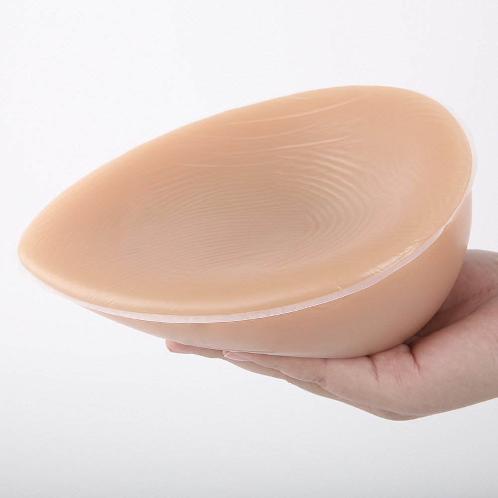 Simulation Waterdrop Silicone Chest Realistic Artificial Fake Boobs Silicone Breast Plate For Breast Cancer Mastectomy