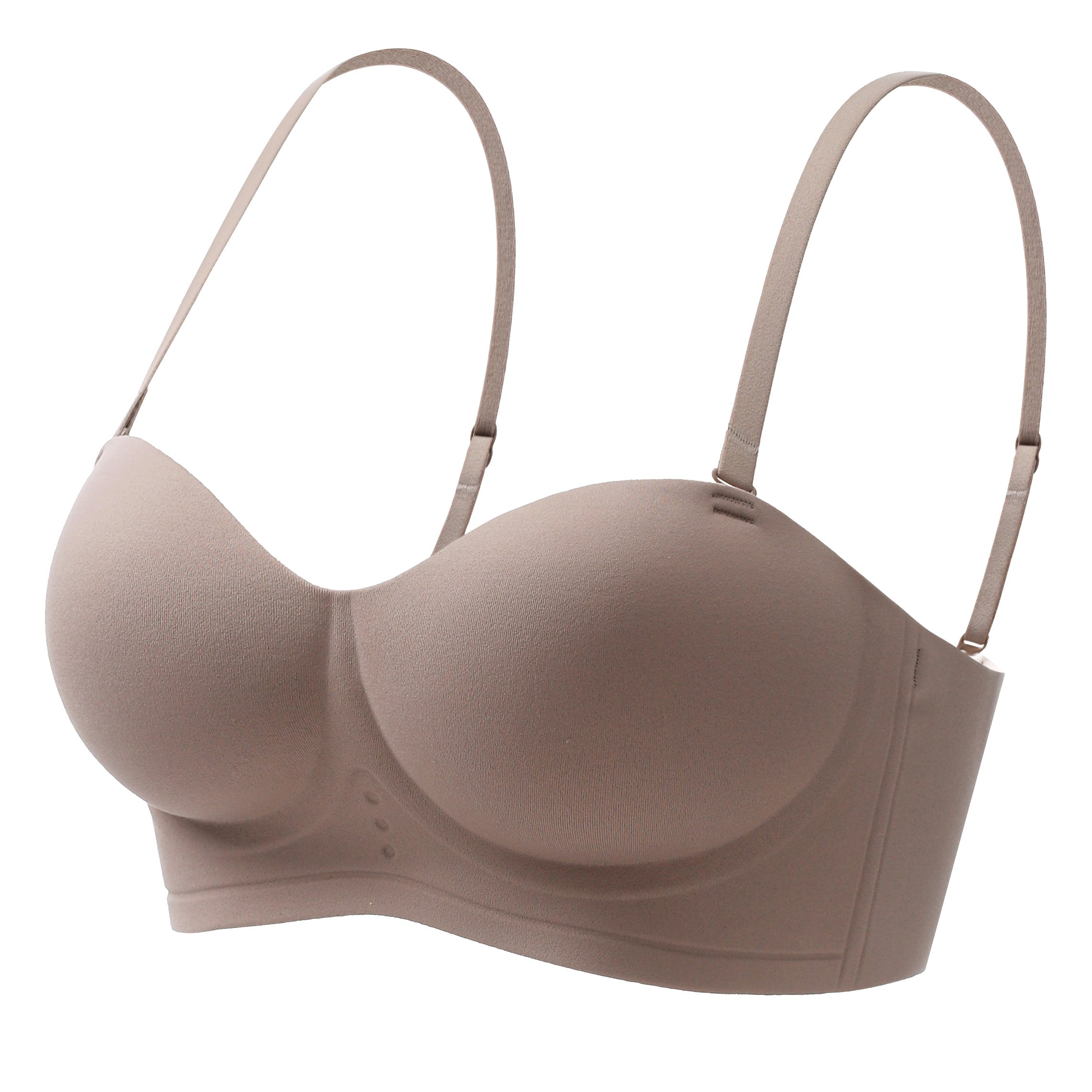 Women's Bra Large Size Small Breasts Show Large Bust One-Piece Sexy Top Support Comfortable Non-Marking Bra