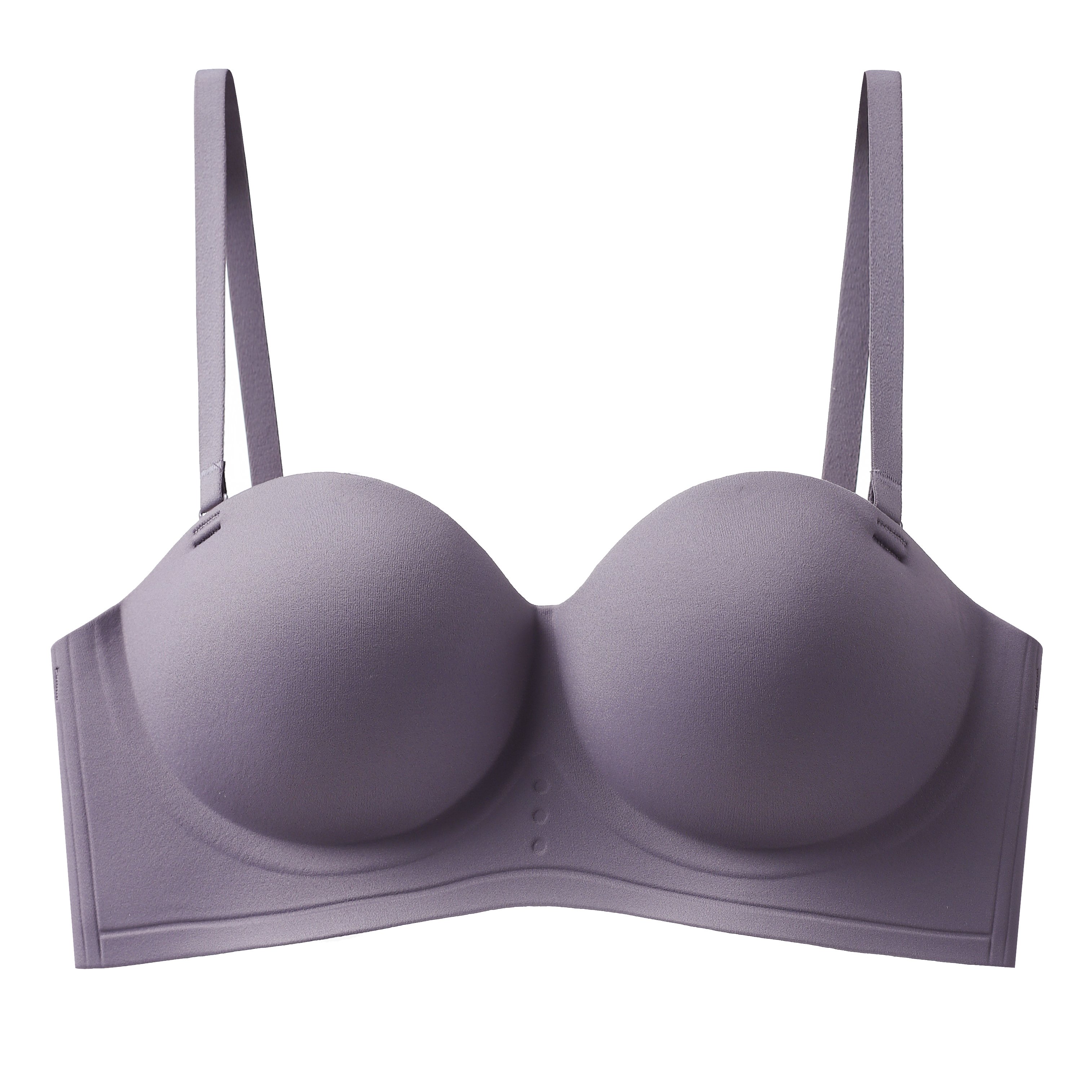 Women's Bra Large Size Small Breasts Show Large Bust One-Piece Sexy Top Support Comfortable Non-Marking Bra