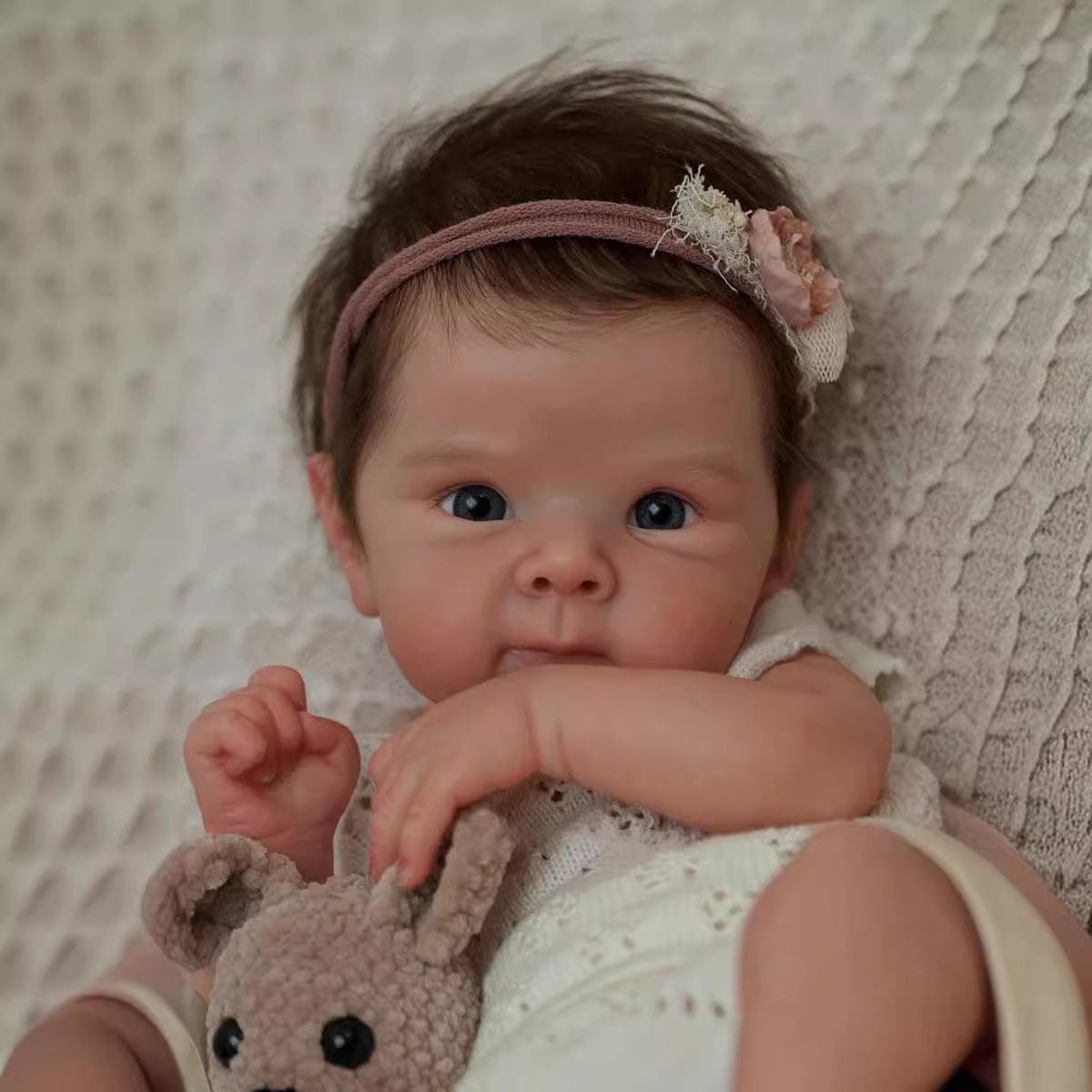 18 20inch Lifelike Newborn Real Full India Realistic Female Boneca Reborn Silicon Baby Dolls Kids Realistic Dress