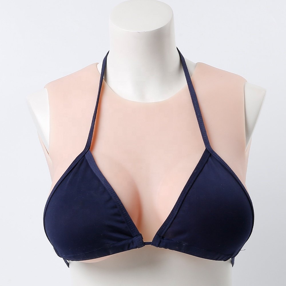 Body Trandsgender Tits Corssdresser Breastplate silicone breast form without nipple