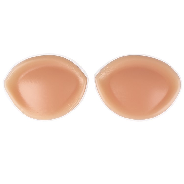 Xinke Waterproof Silicone Bra Paddeing Adhesive Bra Pads Inserts Clrea Breast Forms