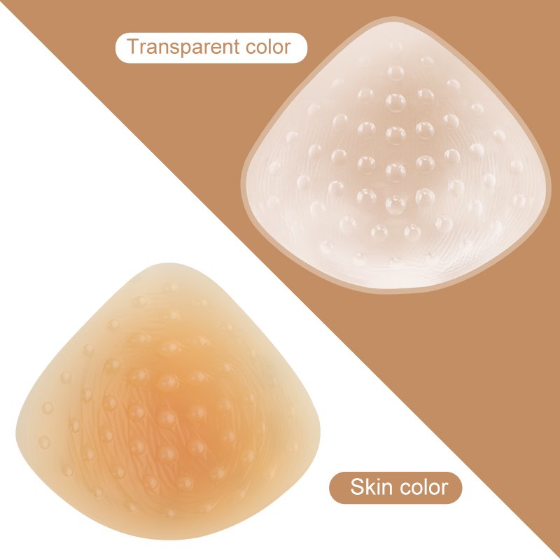 Triangle Silicone Breast Forms Prosthesis Breast for Mastectomy Crossdresser