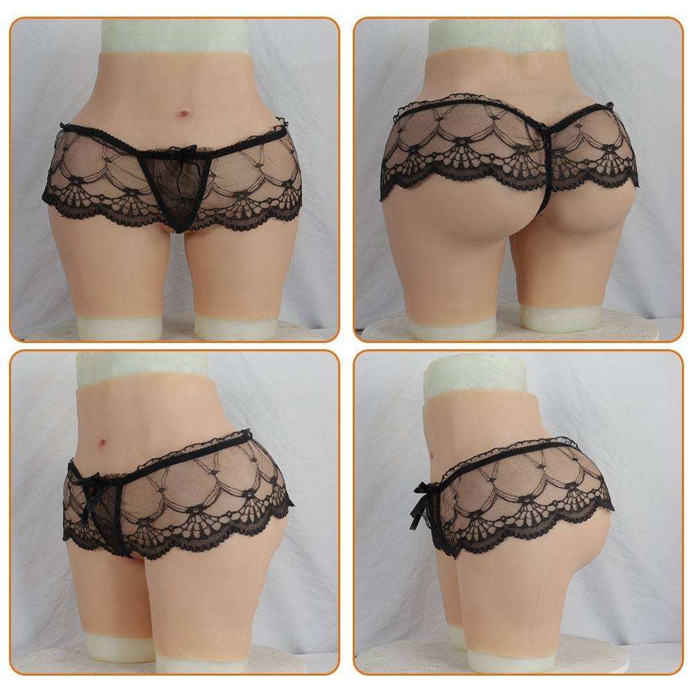 Artificial Silicone Boobs Enhancer Chest False Breast Forms Fake Vagina Pants Buttock and Hip Enhancer Padded For Crossdresser
