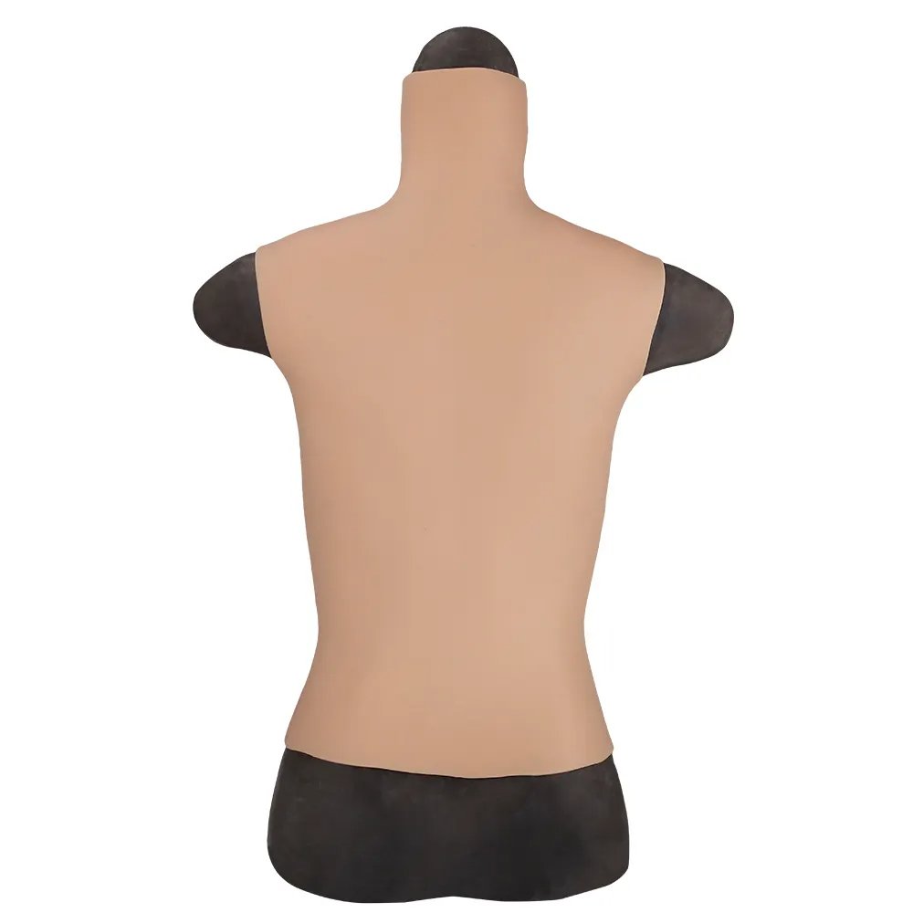 URCHOICE Half Body CDE Cup Silicone Breast Forms Fake Boobs Big Breast Plate For CD Transgender Shemale Ladyboy
