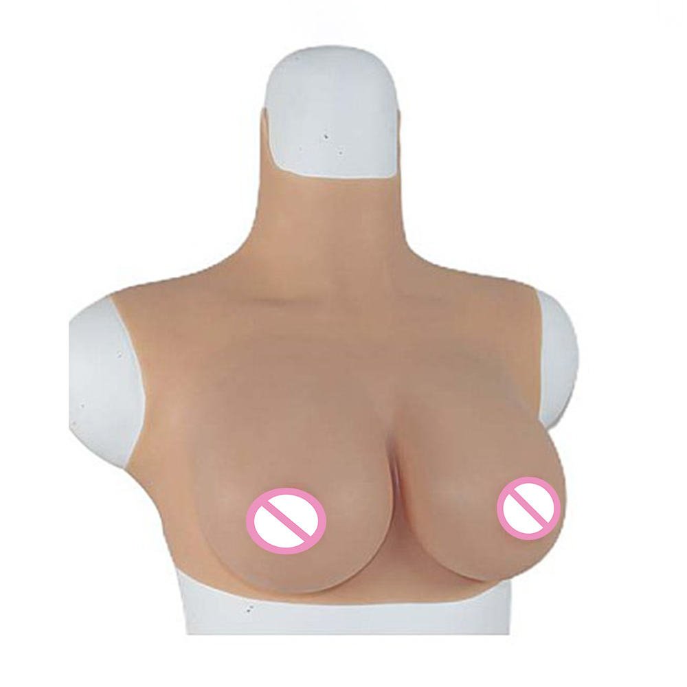 Cosplay Silicone Breast Forms Fake Artificial Boobs Enhancer Chest for Drag Queen Shemale Transgender Crossdresser