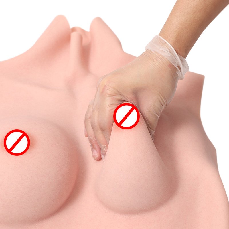 Realistic Crossdresser Silicone Artificial Breast Form 3500g/piece breast enhancement breast