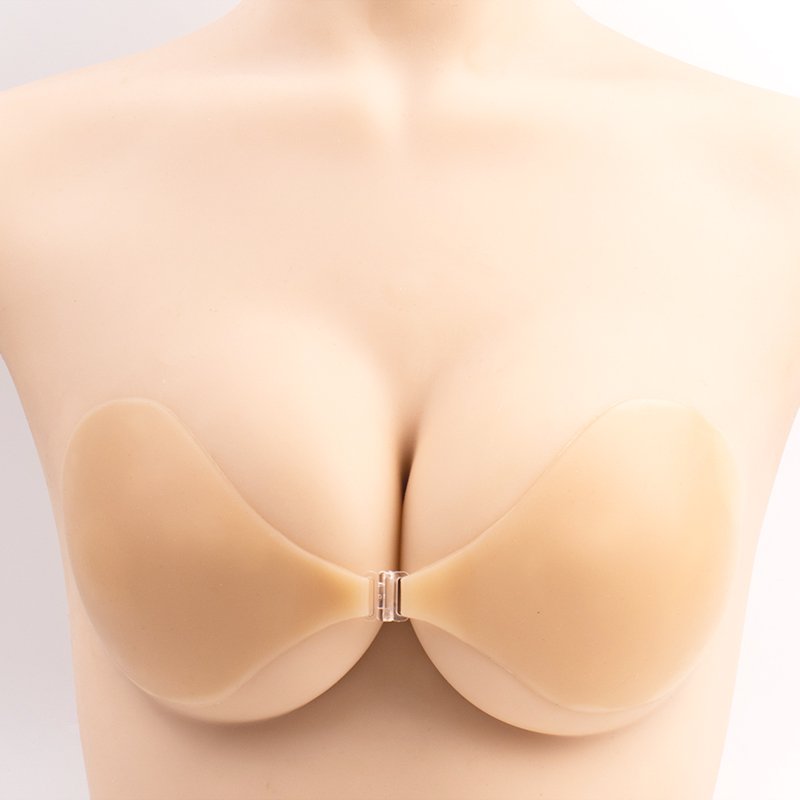 Front Closure Seamless Prosthesis Bra V009 For Mastectomy Women Silicone Breast Prosthesis With Pockets Cotton For Breast Forms