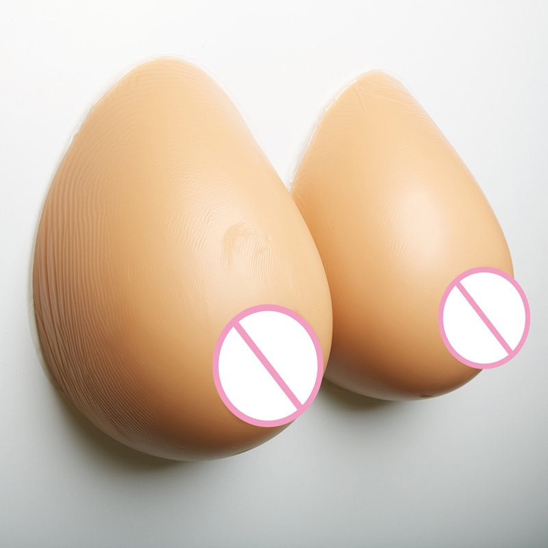 Artificial silicone breast forms for crossdresser shemale