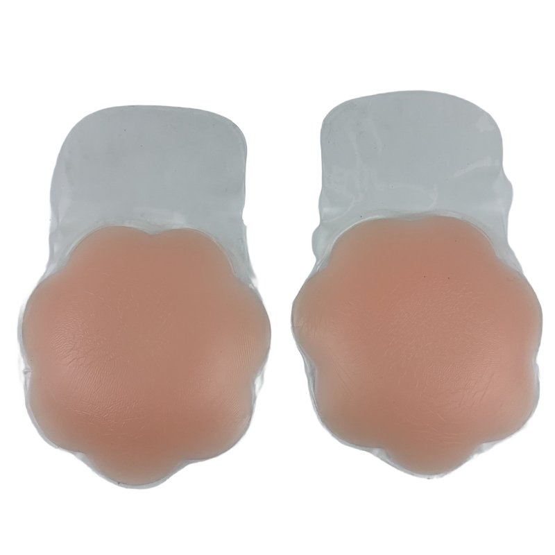 Silicone Nipple Covers Adhesive Bra Invisible Strapless Sticky Bra Petals Breast Lift Pasties for Women