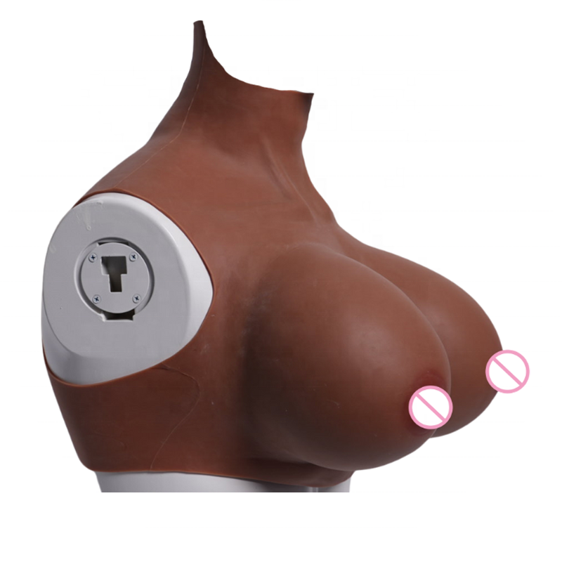 K Cup crossdresser push up breast prosthesis silicone real touching transvestite silicone artificial breast forms