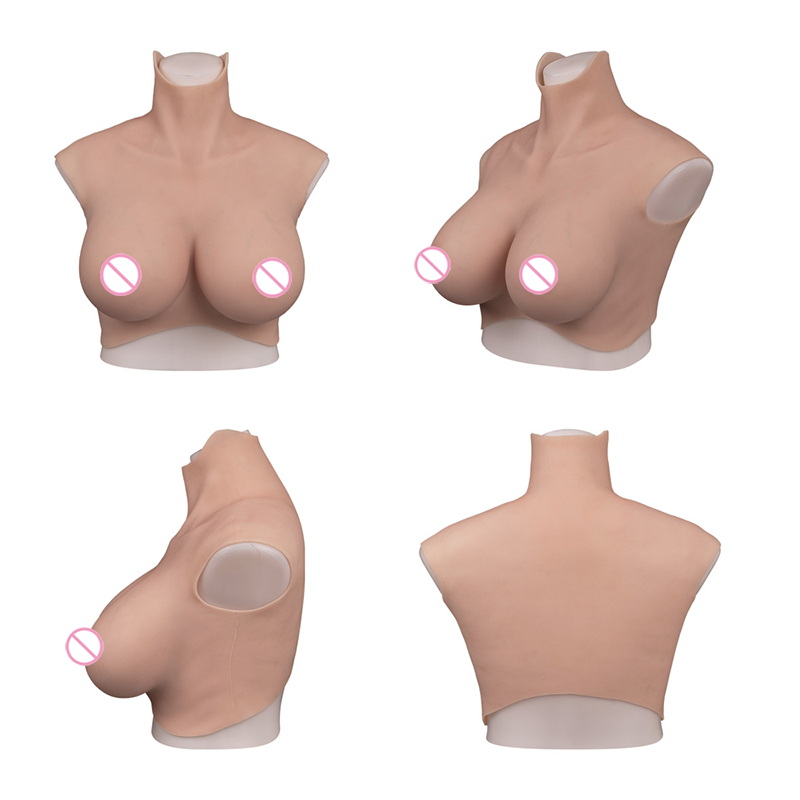 Eta Transgender Fake Boobs b c d e h Cup Tits Realistic Silicone Big Breasts For Crossdresser Shemale