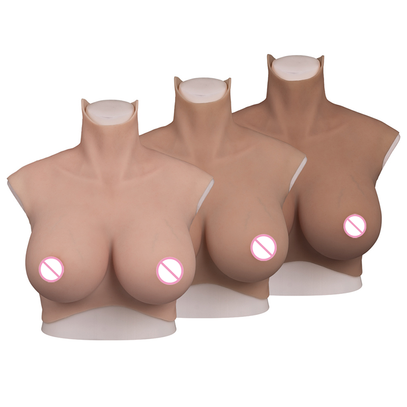 Eta Transgender Fake Boobs b c d e h Cup Tits Realistic Silicone Big Breasts For Crossdresser Shemale