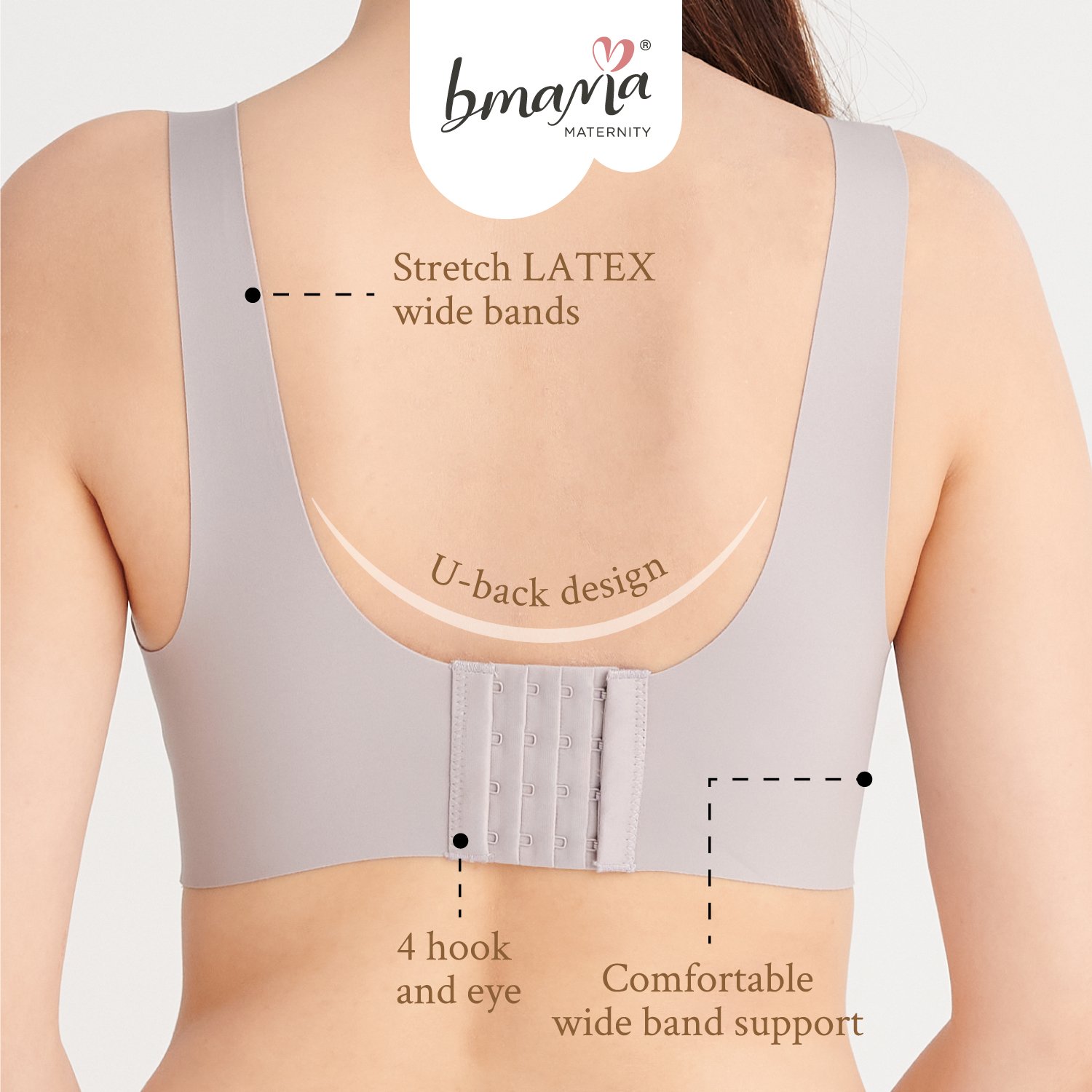 Superior Quality Wholesale Ladies Workout Maternity Nursing Bra Front-Button open for Sale