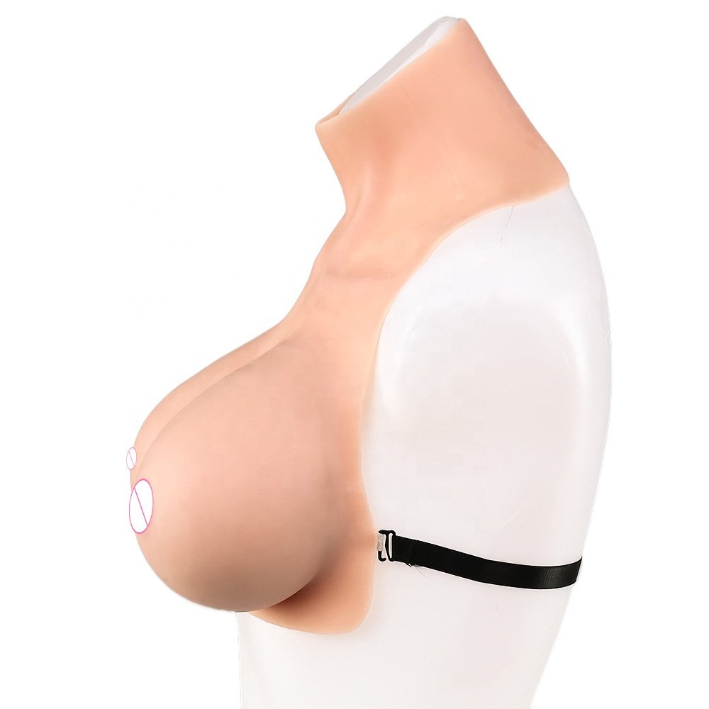 Novelty Products The Most Real Wearable Boobs, Realistic Silicone Wearable Breast Forms with Artificial Boobs