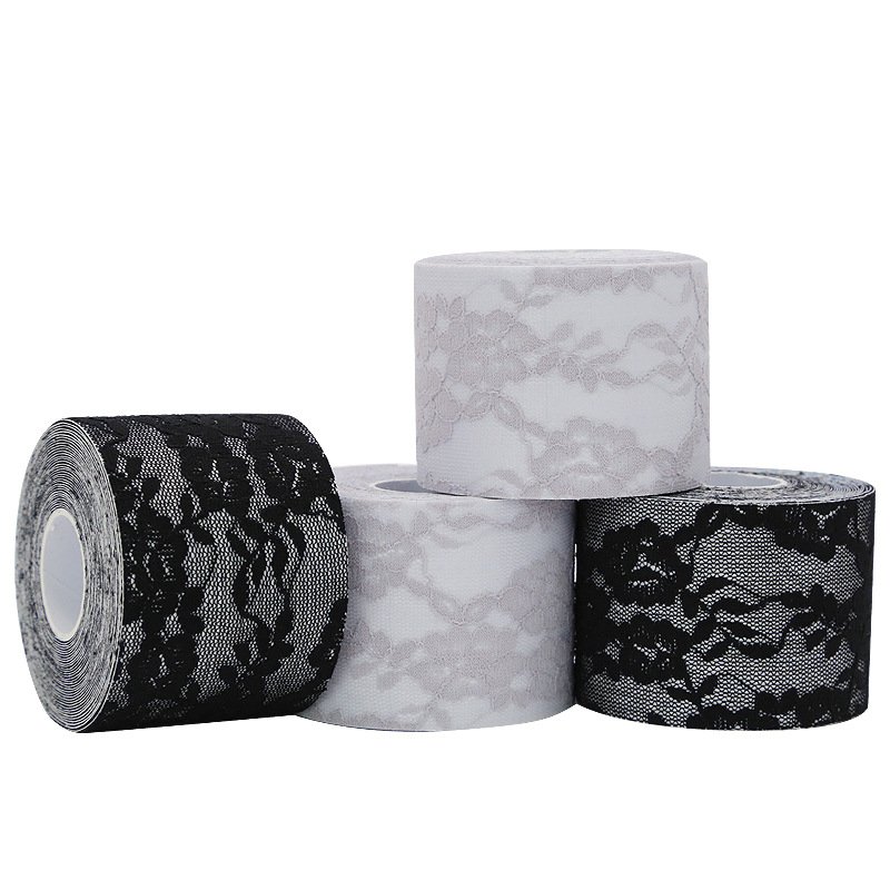 2023 New Fashion Breast Lift Tape Boob Tape Lace Lifting Breast Tape with Nipple Covers Lace Seamless Bra 40 Adults Roll BRAS