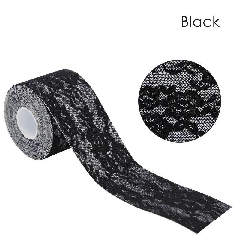 2023 New Fashion Breast Lift Tape Boob Tape Lace Lifting Breast Tape with Nipple Covers Lace Seamless Bra 40 Adults Roll BRAS