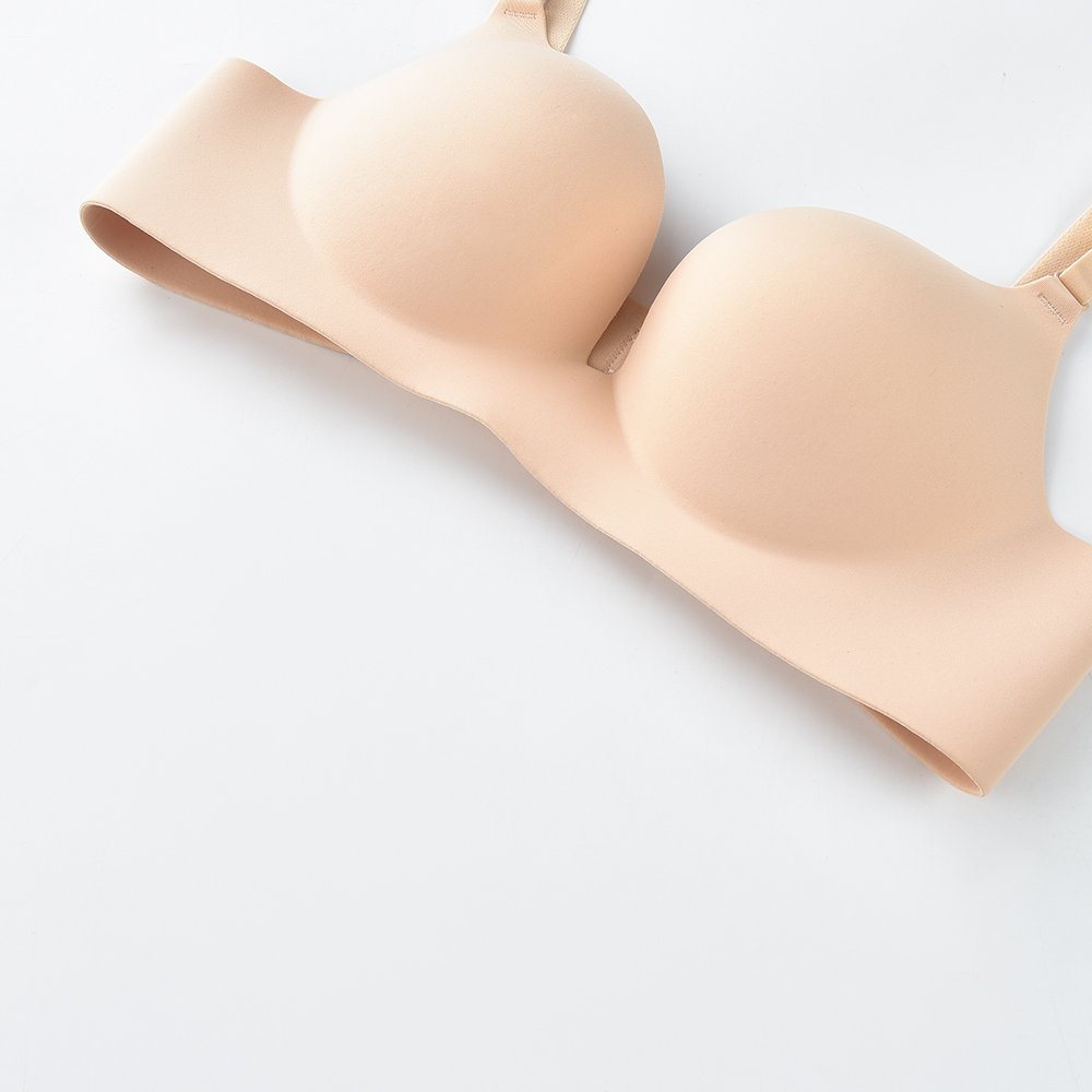 PengSheng Popular Push Up Underoutfit One Piece Smooth Body Fit Women Bra Invisible Deep Cup Incorporated Wire Free Bra