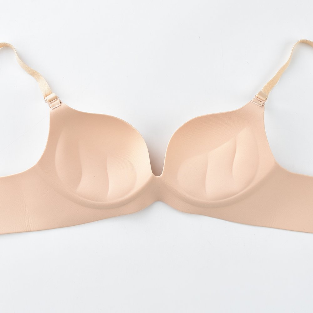 PengSheng Popular Push Up Underoutfit One Piece Smooth Body Fit Women Bra Invisible Deep Cup Incorporated Wire Free Bra