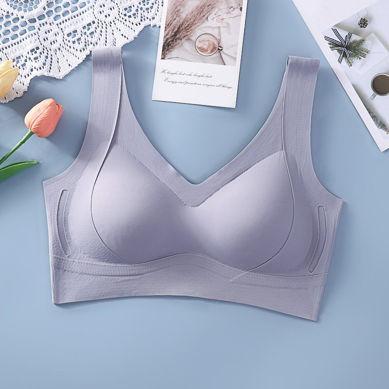 Comfortable Seamless Wireless Women Bra Underwear No Underwire Large Size For Big Bust sports bra
