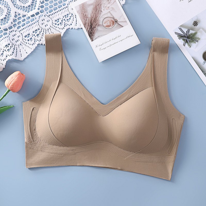 Comfortable Seamless Wireless Women Bra Underwear No Underwire Large Size For Big Bust sports bra