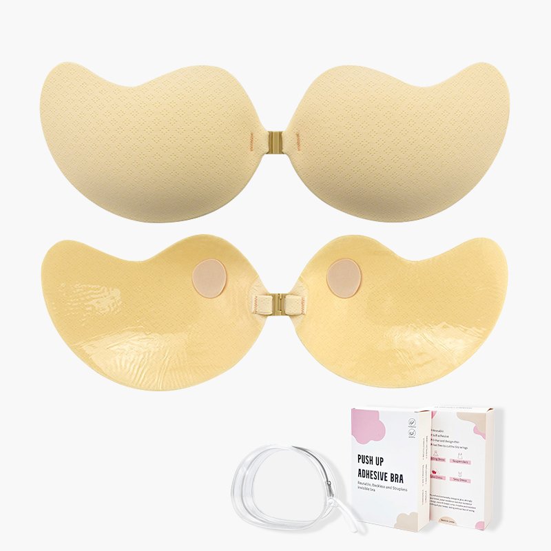INVISFEEL invisible traceless breast enhancement pads bra inserts push-up effect silicone pacifier cover