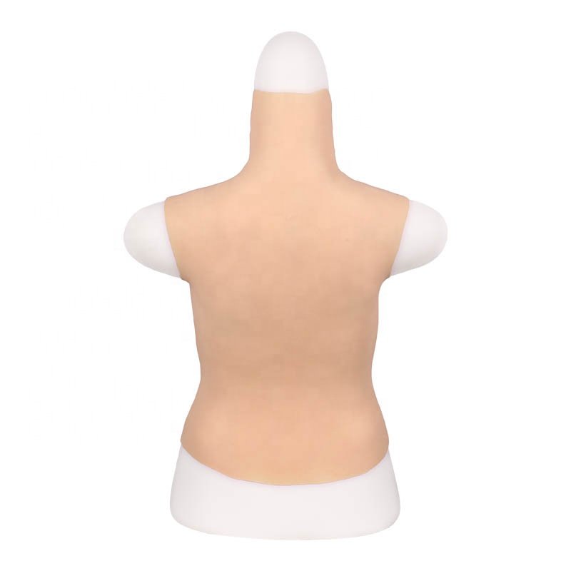 2024 Wholesale Detachable nipple Artificial Fake Boobs Half Body Solid G Cup Silicone Breast Form For Female Crossdresse