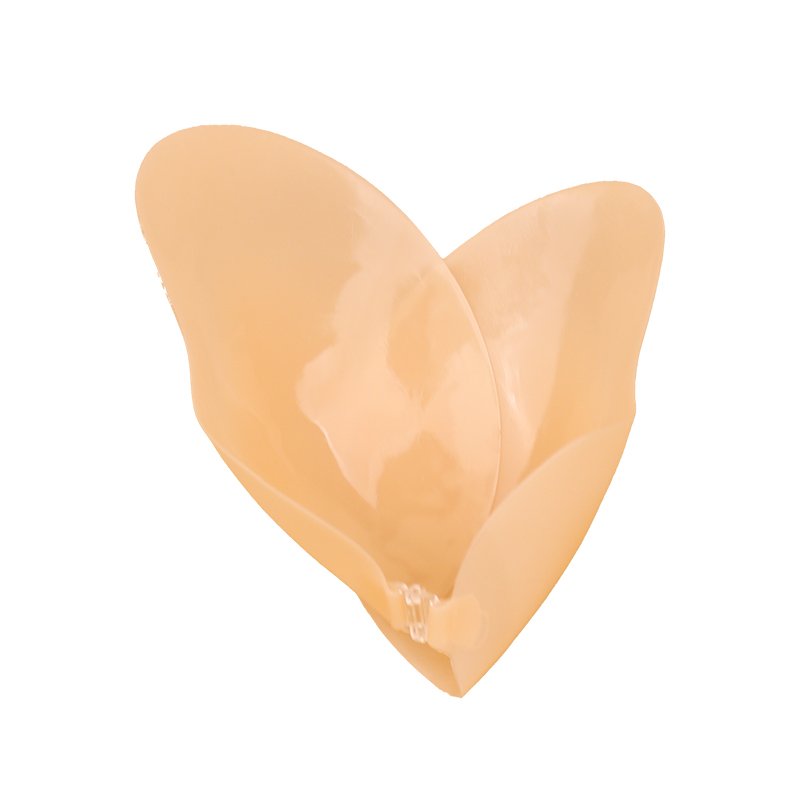 Front Closure Seamless Comfortable Sexy Silicone Breasts Forms Bras Brassiere Nylon Cotton Plus Size Breathable