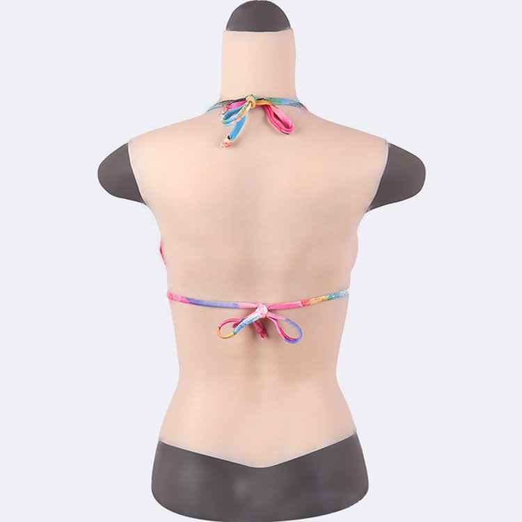 Factory Sale Sleeveless Half Body Silicone Breast Form C-G Cup Sexy Artificial Breast Artificial Boobs
