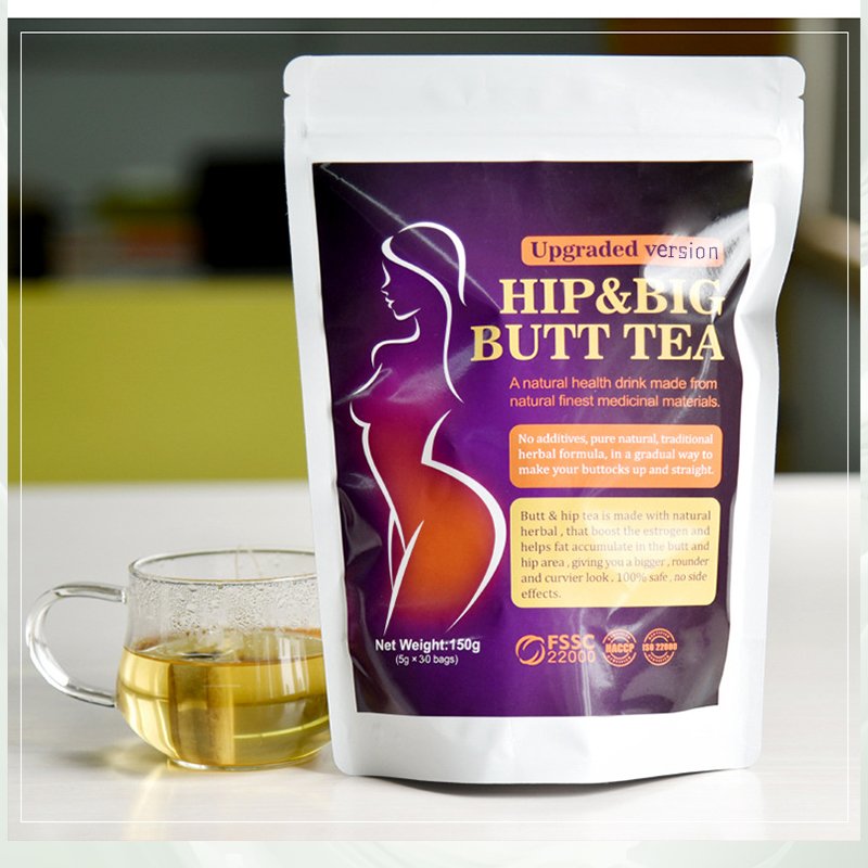 Wholesale Flower Tea Bag Women Hip and Big Butt Tea Enhancement Buttock Firming Butt Tea For Sexy
