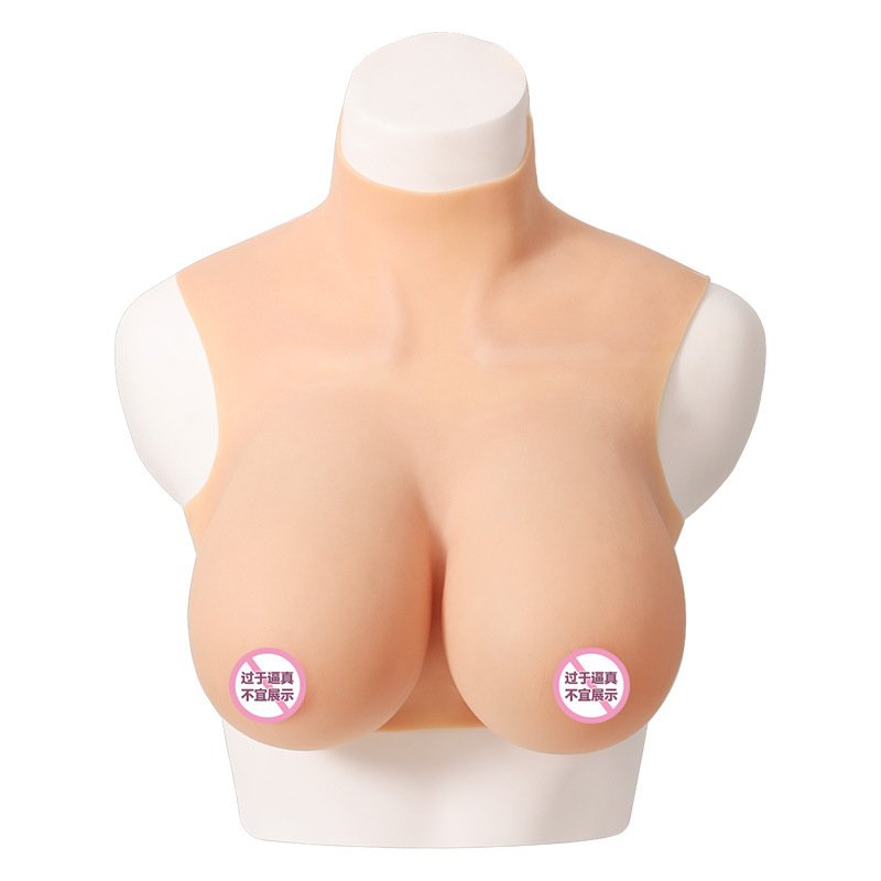 Silicone Breast Cross Dressing B/C/D/E/G Cup Transgender Queen Beginner's Huge False Breast Shaking Beauty Personal Care