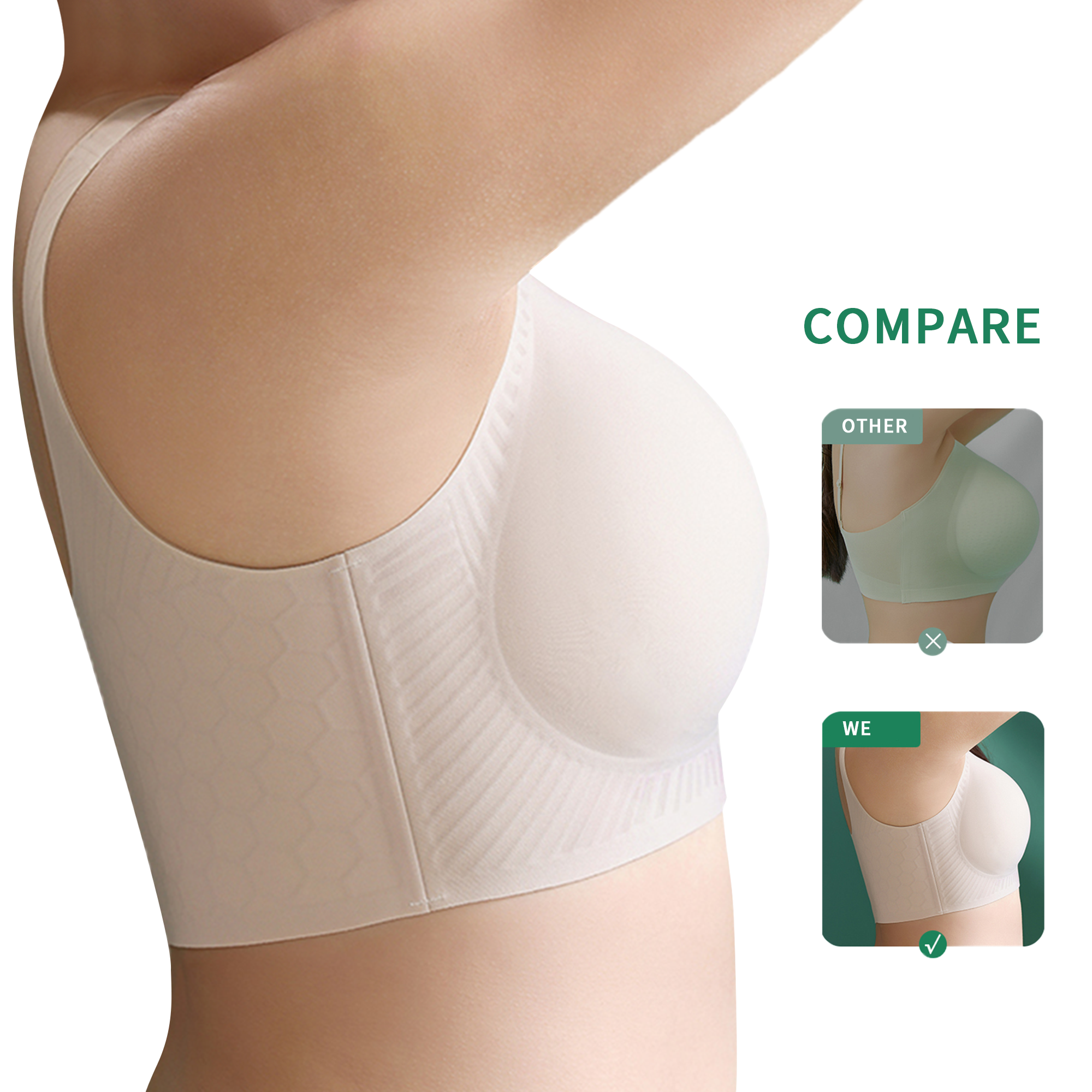 Pengsheng Women Wireless Full Cup Plus Size Bras For Big Women Ice Silk Bra For Women Full Coverage 5XL Tank Top