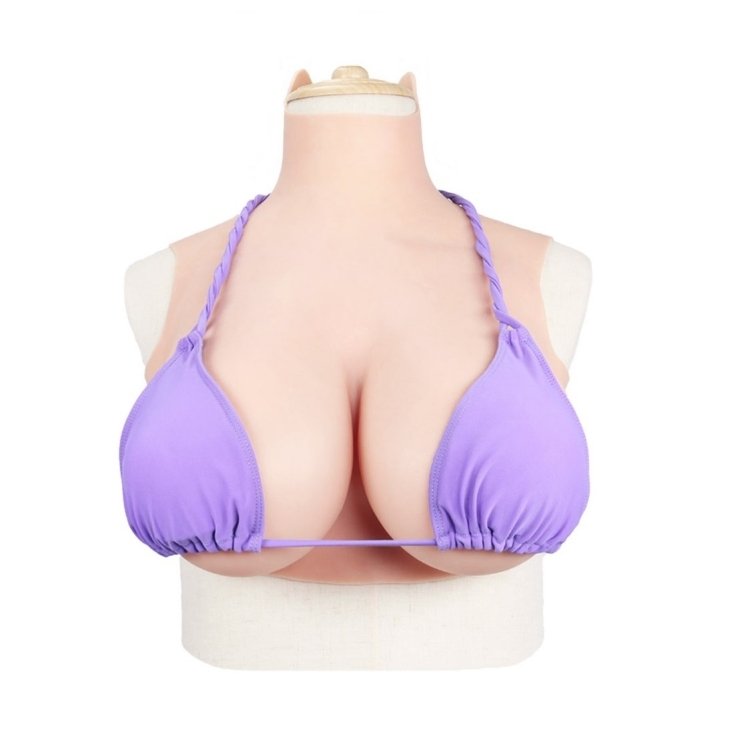 Silicone Breast Forms F Cup Breastplate Realistic Big Boobs for Shemale Crossdresser Drag Queen Transgender