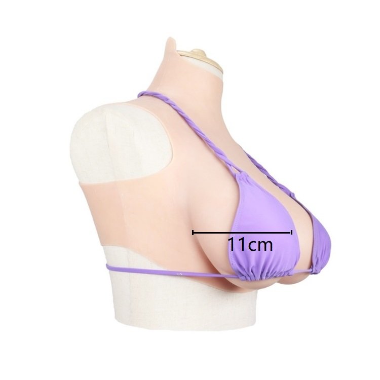 Silicone Breast Forms F Cup Breastplate Realistic Big Boobs for Shemale Crossdresser Drag Queen Transgender