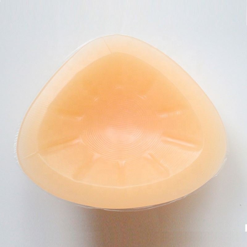 Mastectomy Prosthetic Silicone Breast Form For Swimming Silicone Breast Pad Match Post Surgery Bra with Pockets
