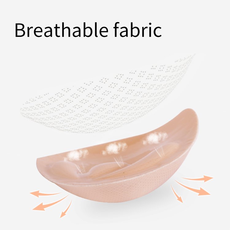 Push Up Thicken Bra Insert Sticky Breast Pad Adhesive Padded Foam Bra Cup