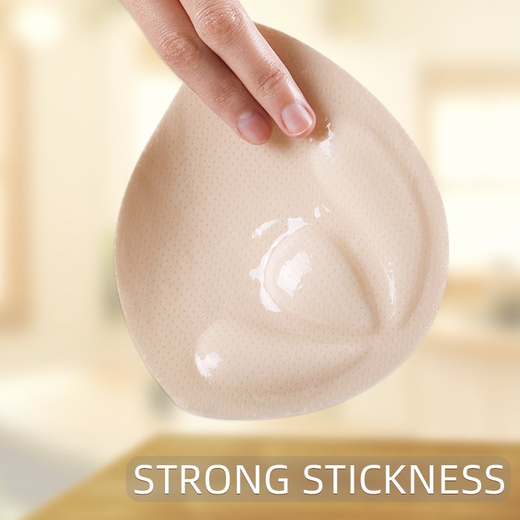 Push Up Thicken Bra Insert Sticky Breast Pad Adhesive Padded Foam Bra Cup