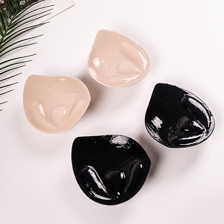 Push Up Thicken Bra Insert Sticky Breast Pad Adhesive Padded Foam Bra Cup