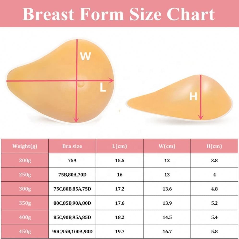 silicone breast cancer silicon breast forms boobs Right