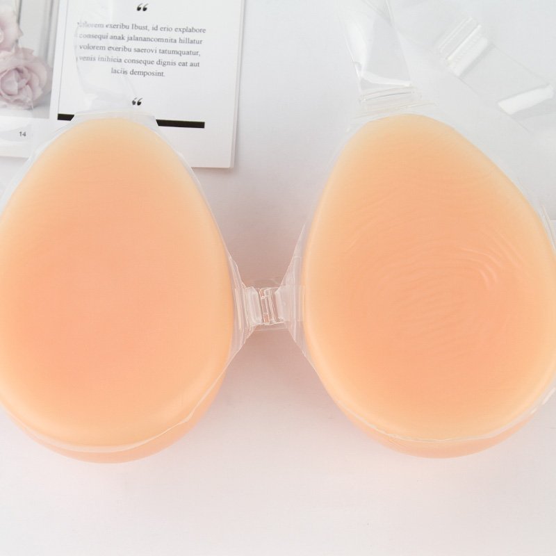 Tear drop real silicone breast forms comfortable false boobs for crossdresser transgender 600g/pair