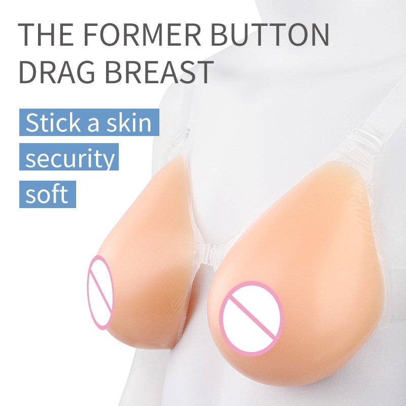 Tear drop real silicone breast forms comfortable false boobs for crossdresser transgender 600g/pair