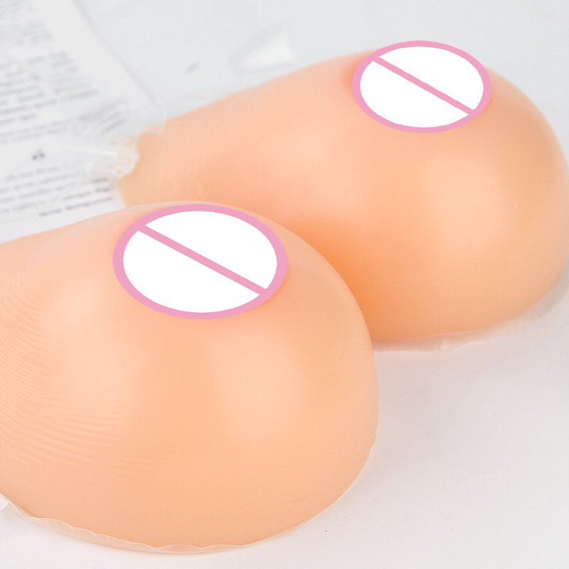 Tear drop real silicone breast forms comfortable false boobs for crossdresser transgender 600g/pair