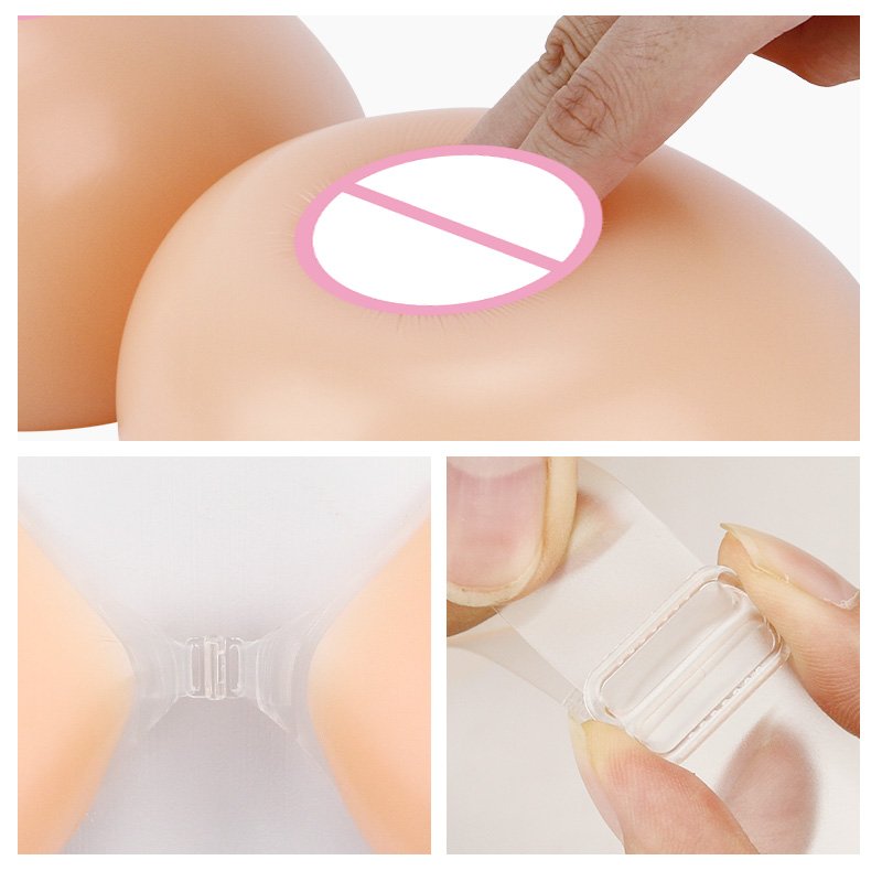 Tear drop real silicone breast forms comfortable false boobs for crossdresser transgender 600g/pair