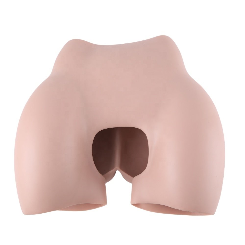 Women Silicone Open Crotch Panties And Bumbum Body Shaper Big Silicone Buttock Butt Lifter Silicone butt and hips Padded Pants