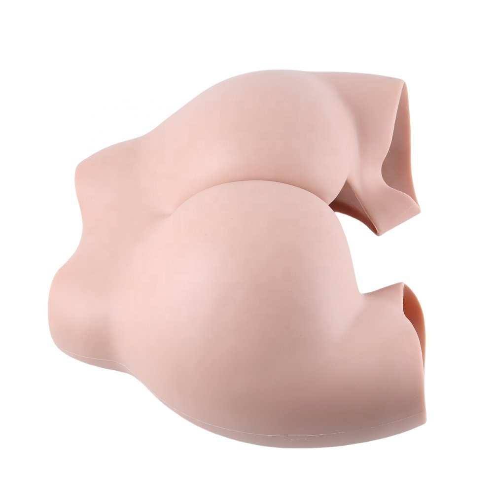 Women Silicone Open Crotch Panties And Bumbum Body Shaper Big Silicone Buttock Butt Lifter Silicone butt and hips Padded Pants