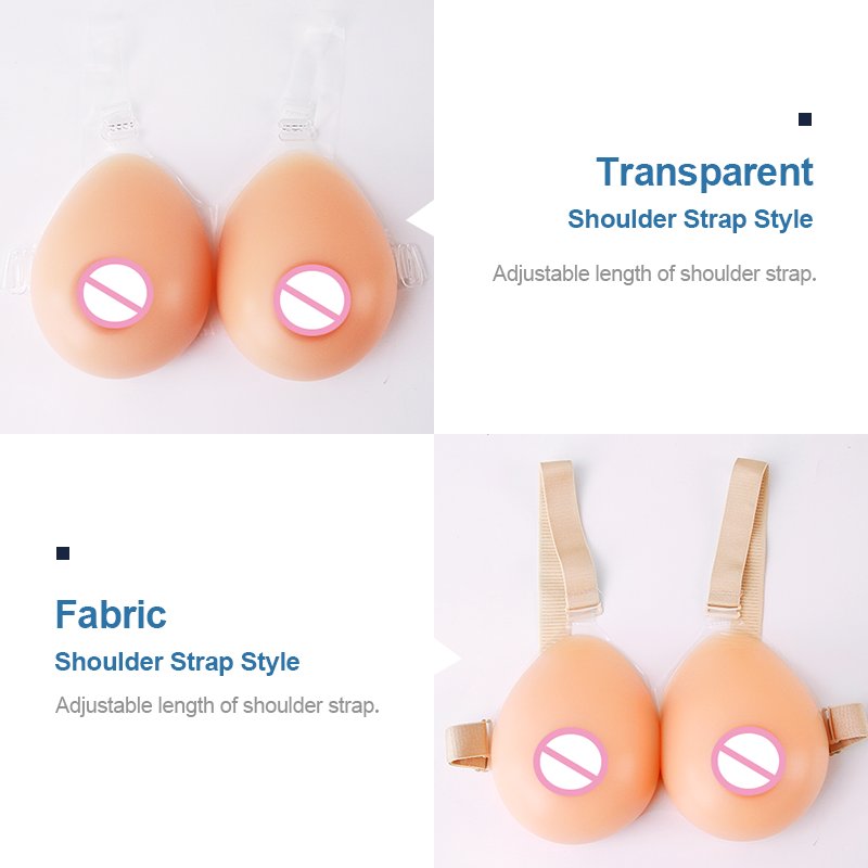 LTD Waterdrop Shape Soft Natural Artificial Breast Forms False Silicone Boobs for Crossdresser Drag Queen 500-2000g