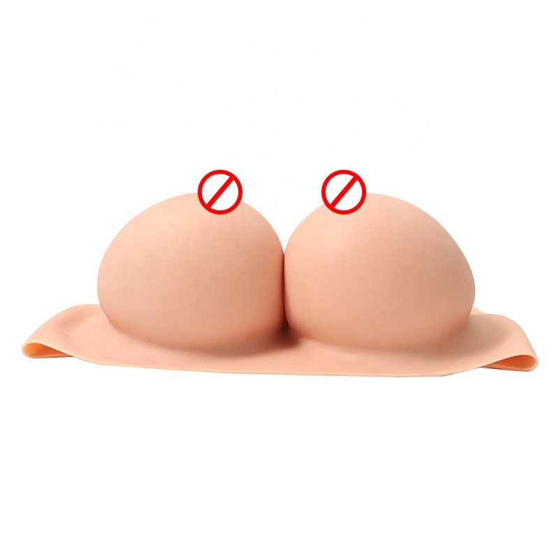 Plus Size Cup Half Body Transgender Tits wearable breast silicone breast forms Boobs for men To women Crossdresser Breast Form
