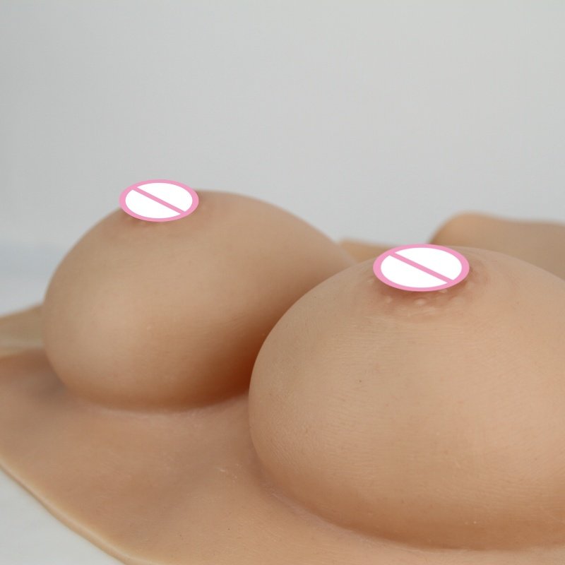 Silicone Breast Forms for Crossdressers Breastplate Crossdresser Silicone Fake boobs Transgender Cosplay Drag Queen